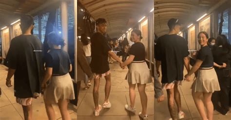 Kitty Duterte spotted with rumored boyfriend Evan Nelle at UST .